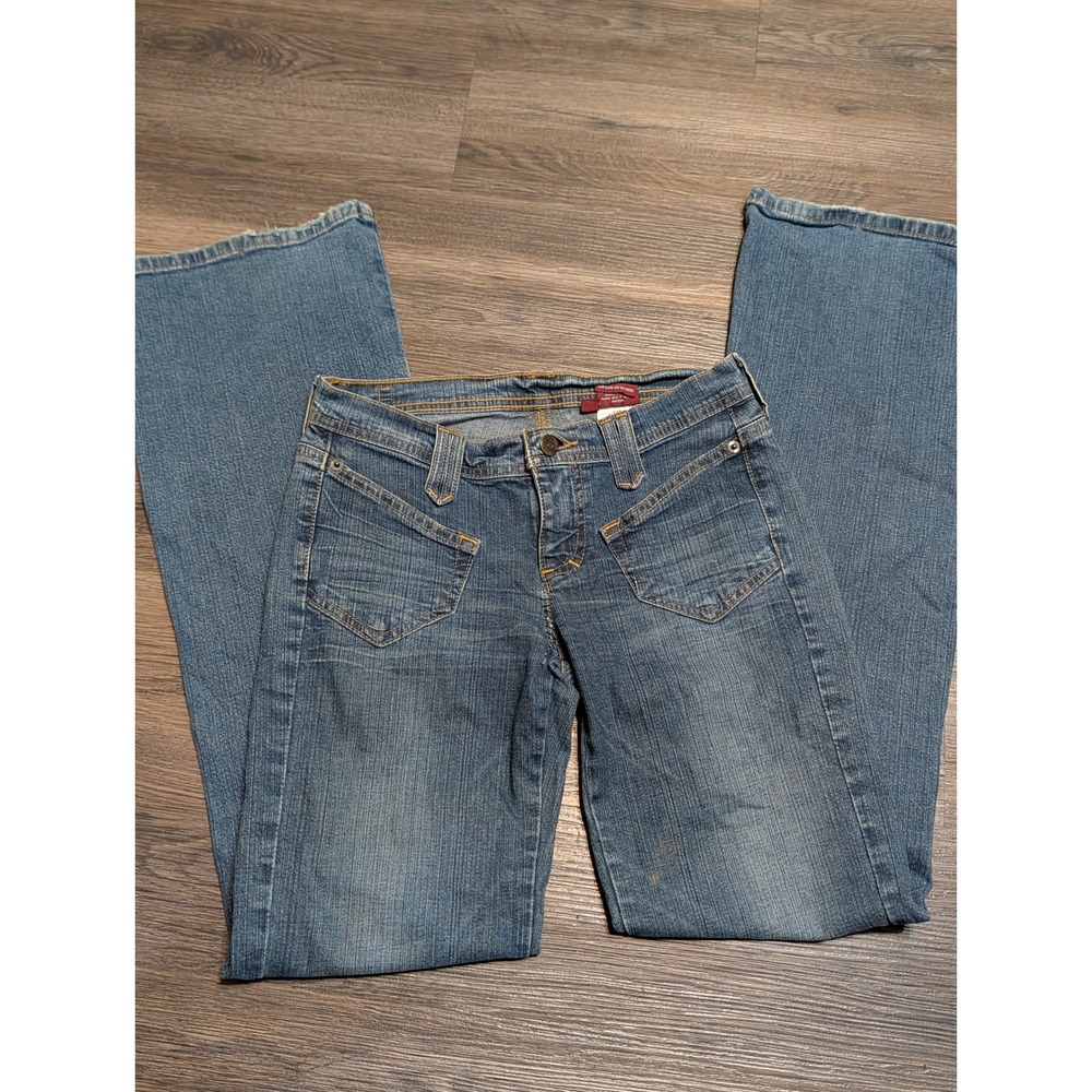 BONGO Blue Wide Leg Flare Jeans